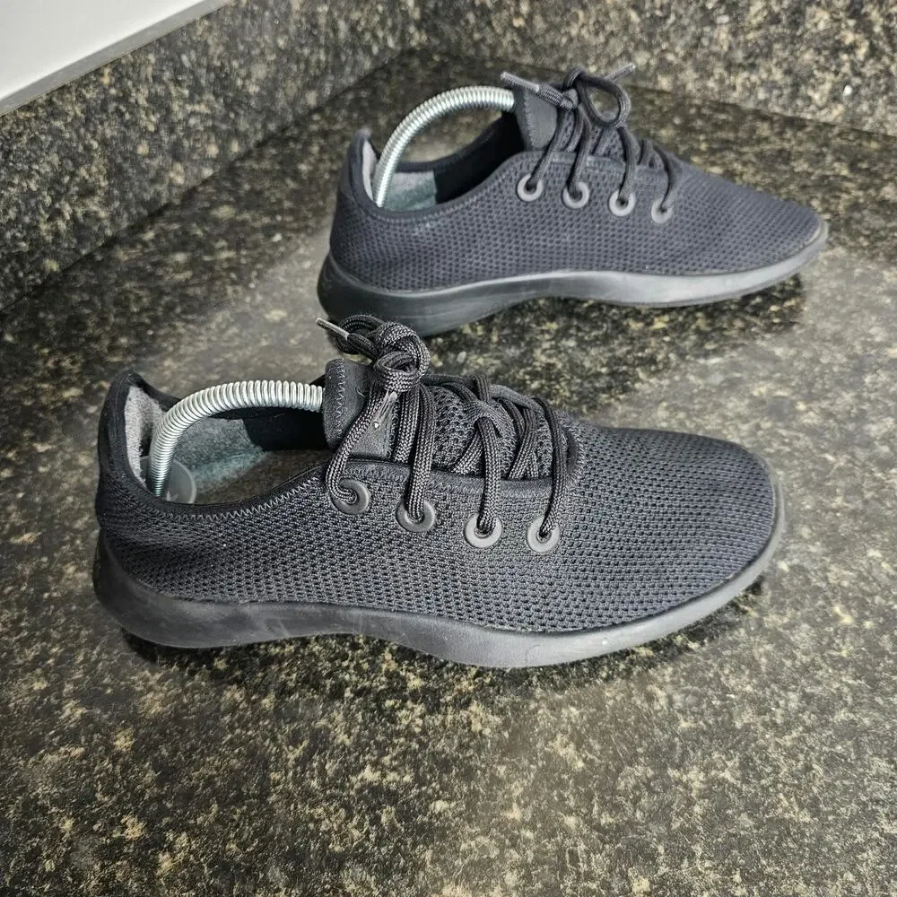 Men's Black Allbirds Wool Lined Shoes Size 9